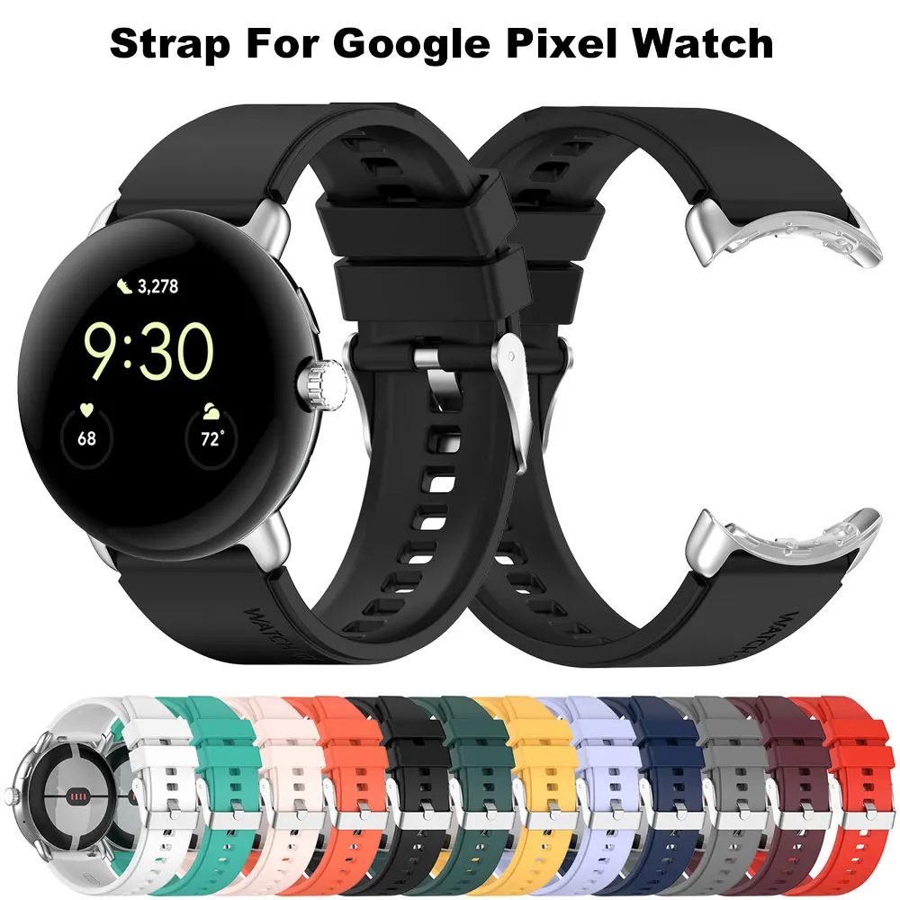 Strap For Google Pixel Watch Silicone Watch Watchband SmartWatch Bracelet Replacement Original Wristband Accessorie
Strap For Google Pixel Watch Silicone Watch Watchband SmartWatch Bracelet Replacement Original Wristband Accessorie