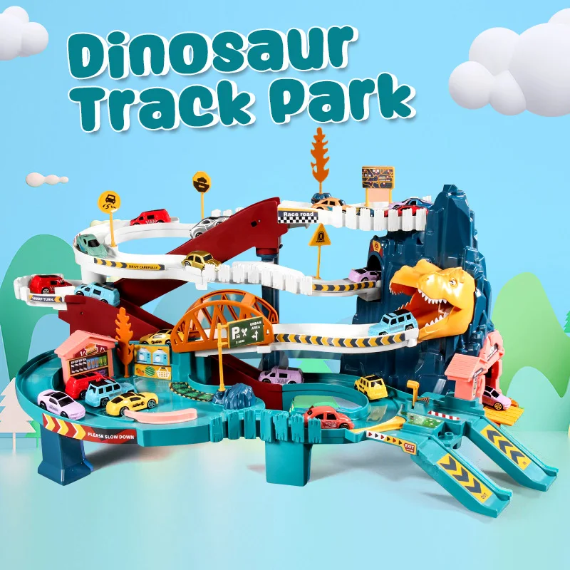 Little Train Through Dinosaur Mountain Children's Toy Rail Car Great Adventure Car The Best Birthday Gift For A Boy Children Toy
Little Train Through Dinosaur Mountain Children's Toy Rail Car Great Adventure Car The Best Birthday Gift For A Boy Children Toy