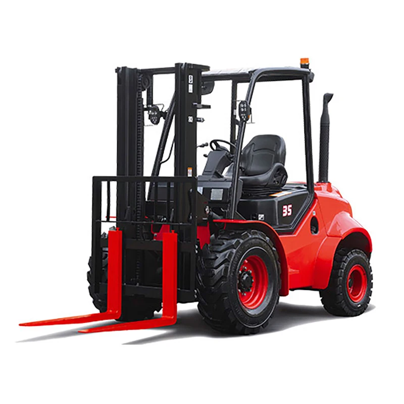 

4WD 3-6Ton Chinese Low Price Rough Terrain off-Road Fork Lift Forklift Trucks Customizable Japanese Engine Forklift Manufacturer