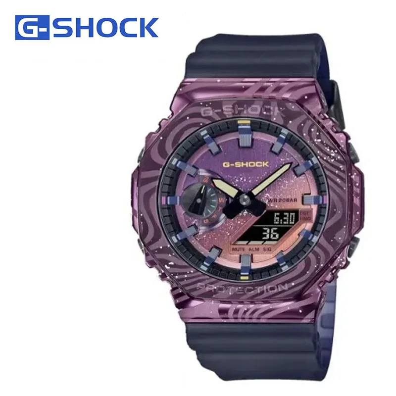 Мужские часы G-SHOCK серии Galaxy, модные повседневные водонепроницаемые кварцевые часы, роскошные брендовые Фиолетовые женские часы
Мужские часы G-SHOCK серии Galaxy, модные повседневные водонепроницаемые кварцевые часы, роскошные брендовые Фиолетовые женские часы