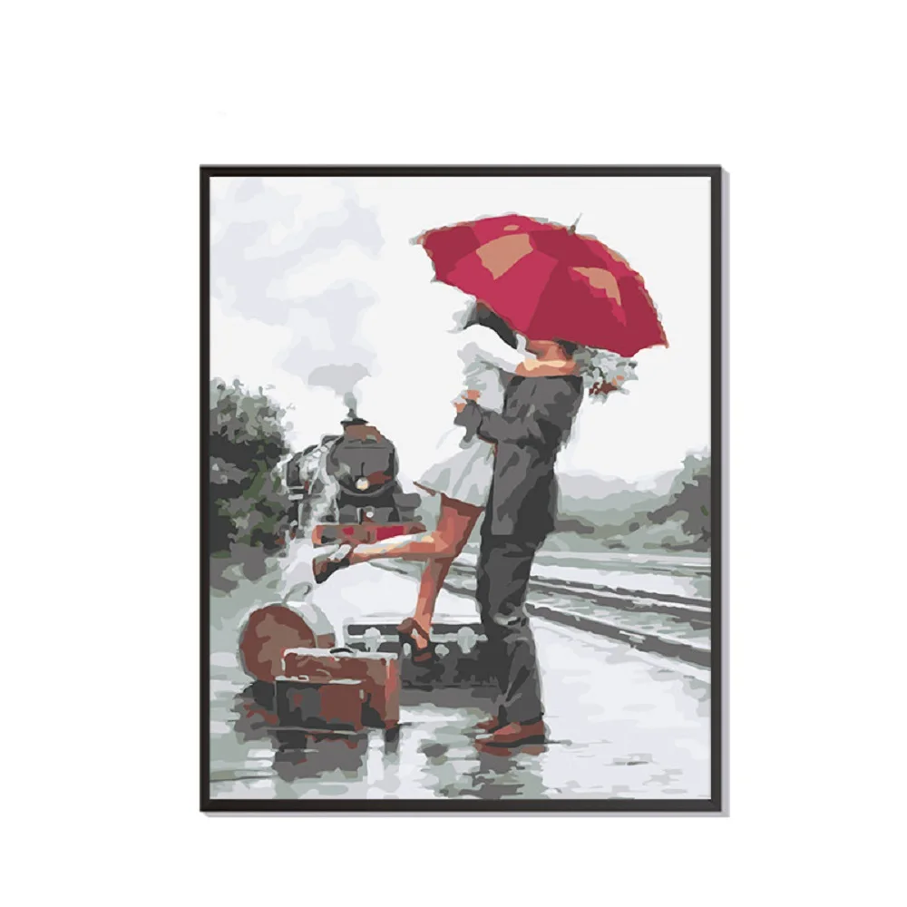 Diamond painting handmade DIY full of diamond ornament stickers 5D diamond painting couple red umbrella
Diamond painting handmade DIY full of diamond ornament stickers 5D diamond painting couple red umbrella