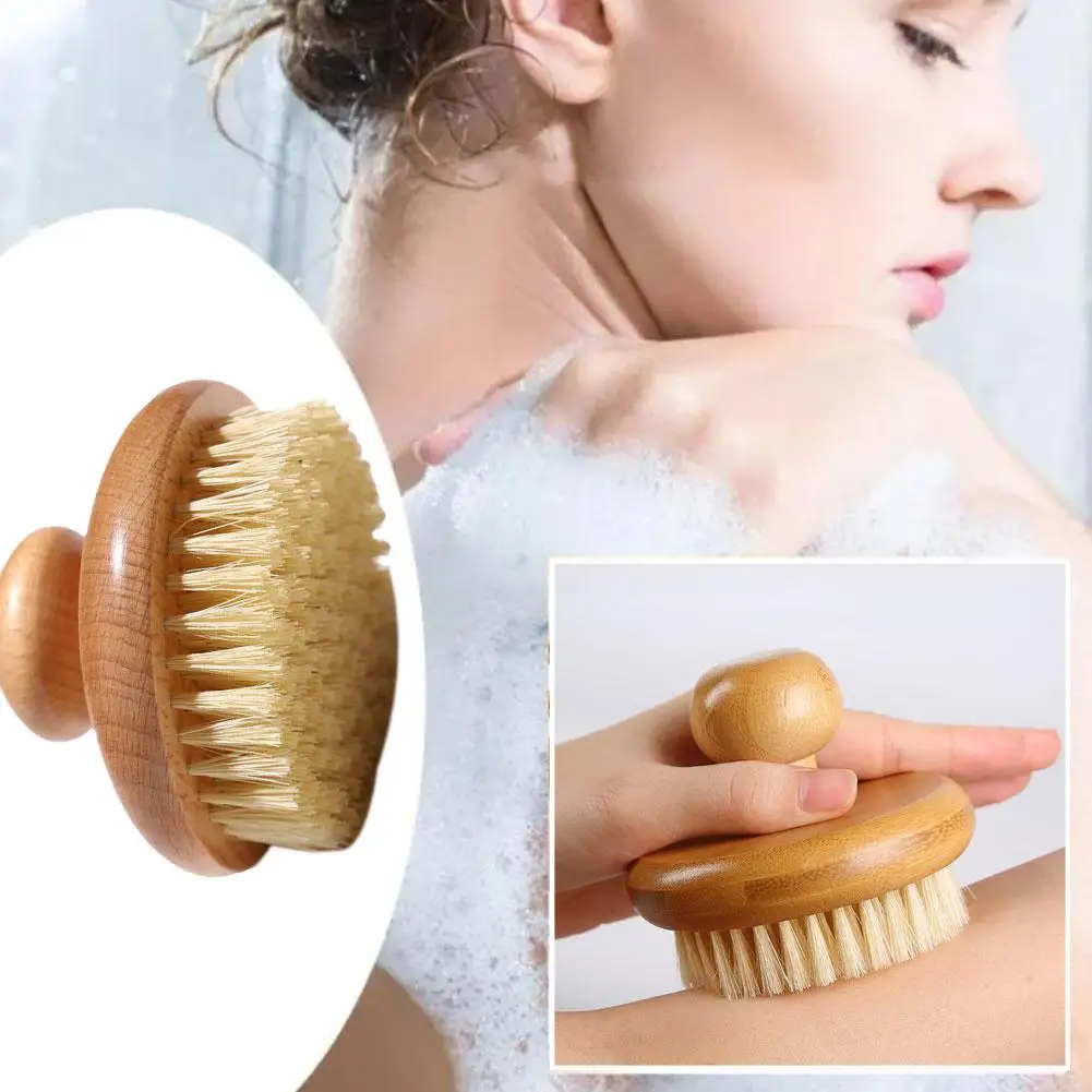New Round Bath Shower Body Exfoliating Brush Natural Wood Back Scrubber Handle Dead Beech Skin Remover Tool Massage G7d3
New Round Bath Shower Body Exfoliating Brush Natural Wood Back Scrubber Handle Dead Beech Skin Remover Tool Massage G7d3