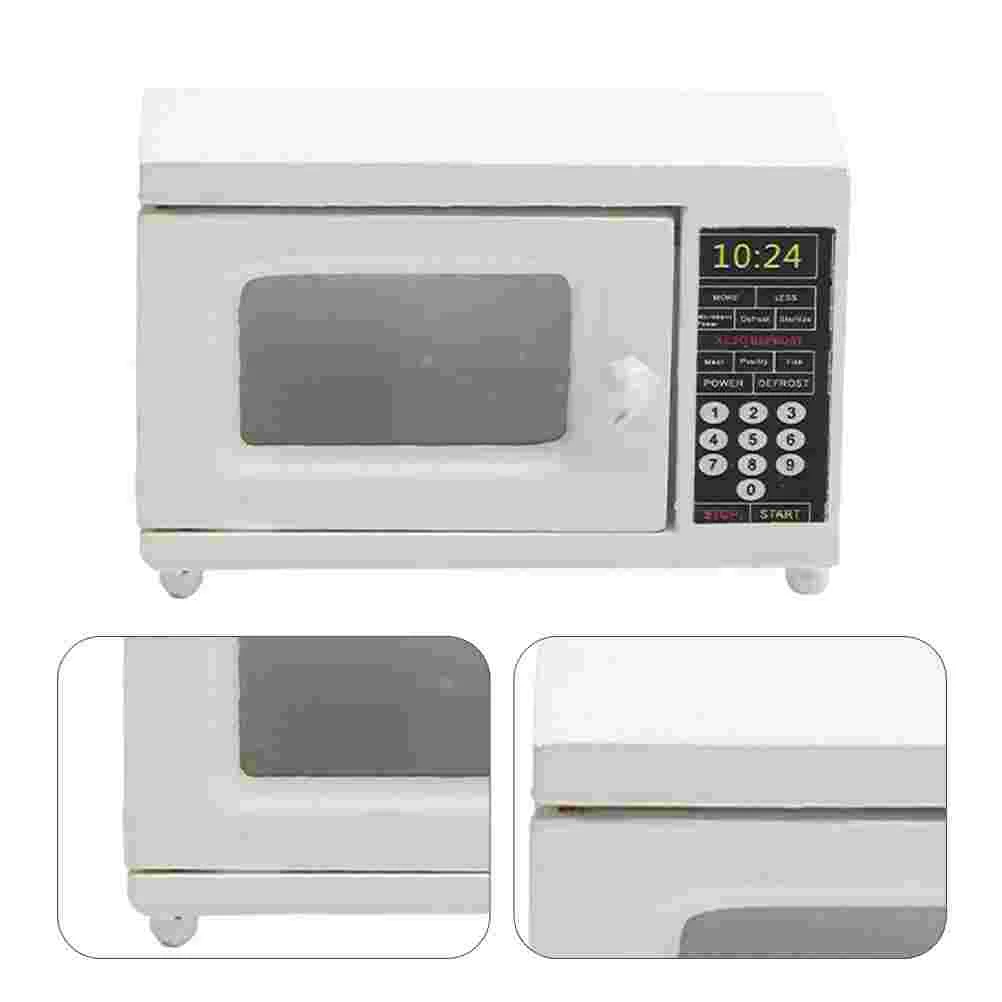 Vintage Decor Microwave Oven Model Wood Mini House Decorations Furniture Miniature Adornment Retro White Accessory
Vintage Decor Microwave Oven Model Wood Mini House Decorations Furniture Miniature Adornment Retro White Accessory