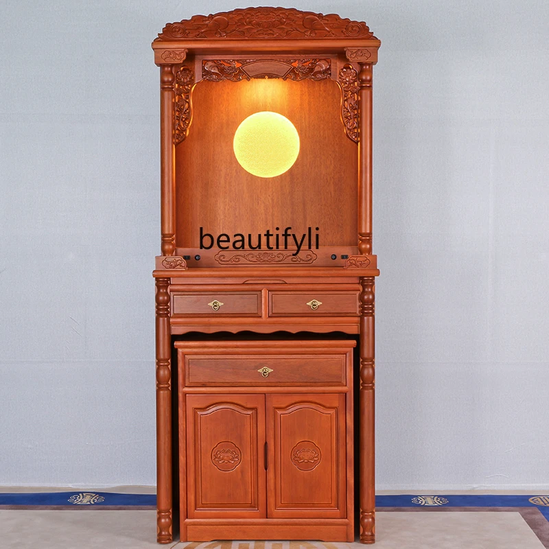 Solid Wood Household Altar Clothes Closet Buddha Shrine New Chinese Worship Table Shrine Buddha Worship Cabinet
Solid Wood Household Altar Clothes Closet Buddha Shrine New Chinese Worship Table Shrine Buddha Worship Cabinet