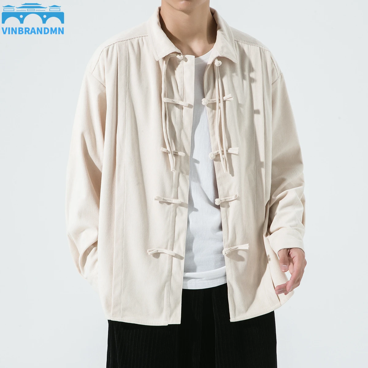 2022 Japanese Retro Old Tassel Buttoned Shirt Men's Long-sleeved Large Size Loose Cotton Jacket Chinese Traditional Clothing Top
2022 Japanese Retro Old Tassel Buttoned Shirt Men's Long-sleeved Large Size Loose Cotton Jacket Chinese Traditional Clothing Top