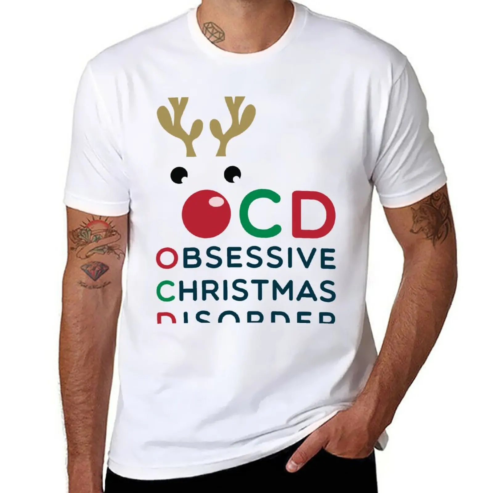 OCD OBSESSIVE CHRISTMAS DISORDER T-Shirt quick drying t-shirt man clothes mens white t shirts
OCD OBSESSIVE CHRISTMAS DISORDER T-Shirt quick drying t-shirt man clothes mens white t shirts