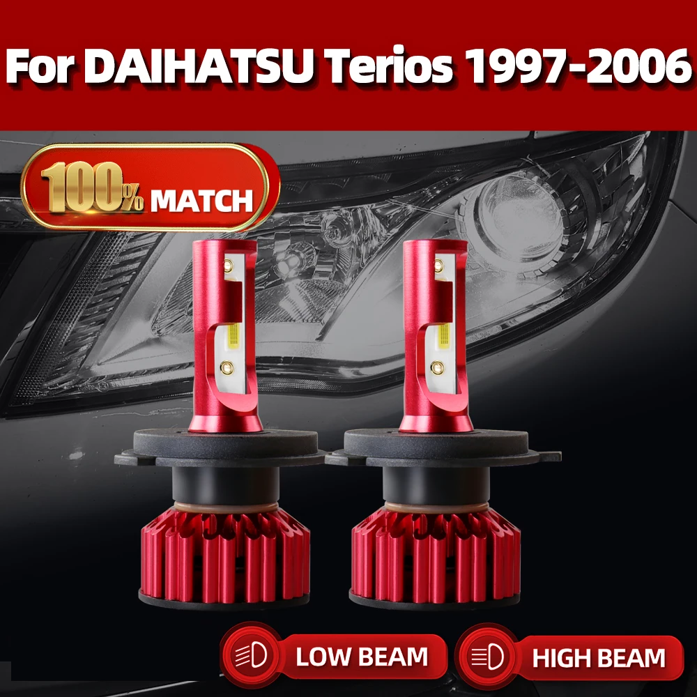 120W 20000LM Canbus H4 LED Car Headlight Bulb Car Light Turbo Auto Headlamp For DAIHATSU Terios 1997-2002 2003 2004 2005 2006
120W 20000LM Canbus H4 LED Car Headlight Bulb Car Light Turbo Auto Headlamp For DAIHATSU Terios 1997-2002 2003 2004 2005 2006