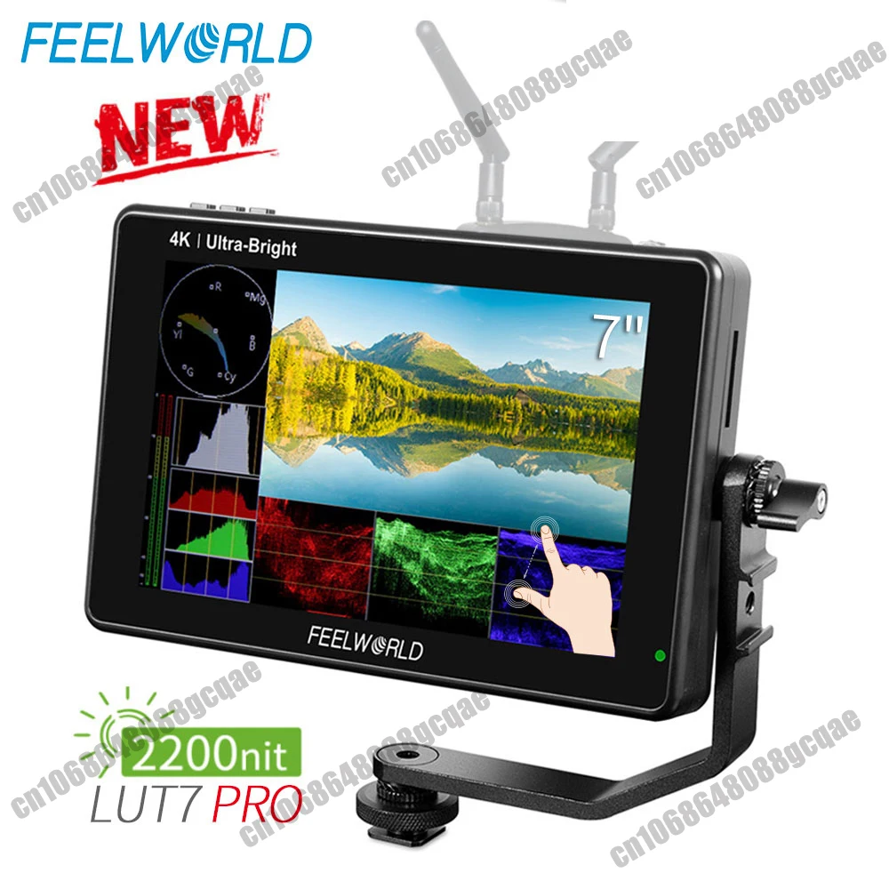 7-дюймовый 3G-SDI 4KHDMI 2200nits 3D LUT сенсорный экран для цифровой зеркальной камеры, полевой монитор с гистограммой векторскопа Waveform
7-дюймовый 3G-SDI 4KHDMI 2200nits 3D LUT сенсорный экран для цифровой зеркальной камеры, полевой монитор с гистограммой векторскопа Waveform