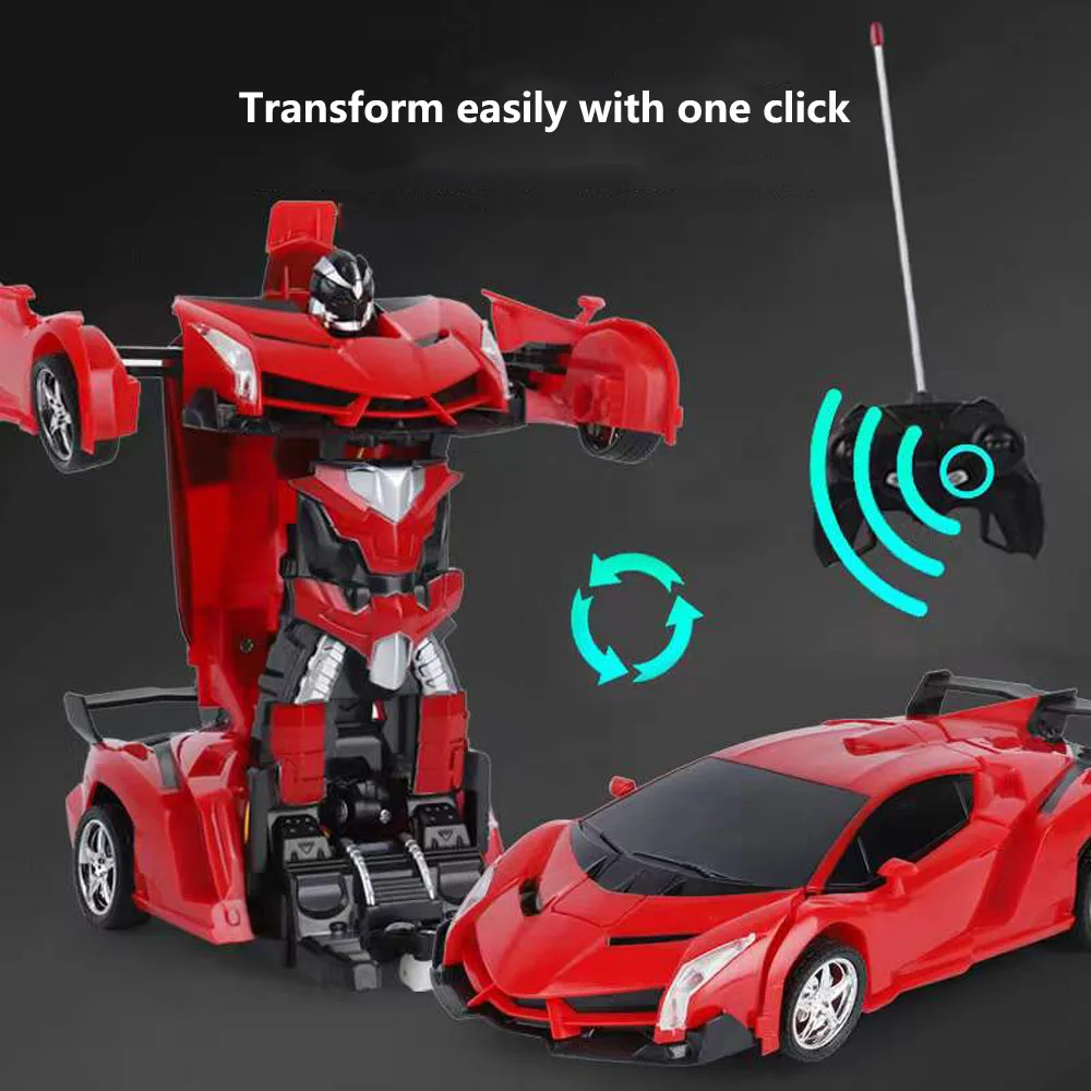 1:18 24CM RC Car 2 in 1Transformation Robots Cars Toys Children Outdoor Remote Control Sports Deformation Car Robots Model Toy
1:18 24CM RC Car 2 in 1Transformation Robots Cars Toys Children Outdoor Remote Control Sports Deformation Car Robots Model Toy