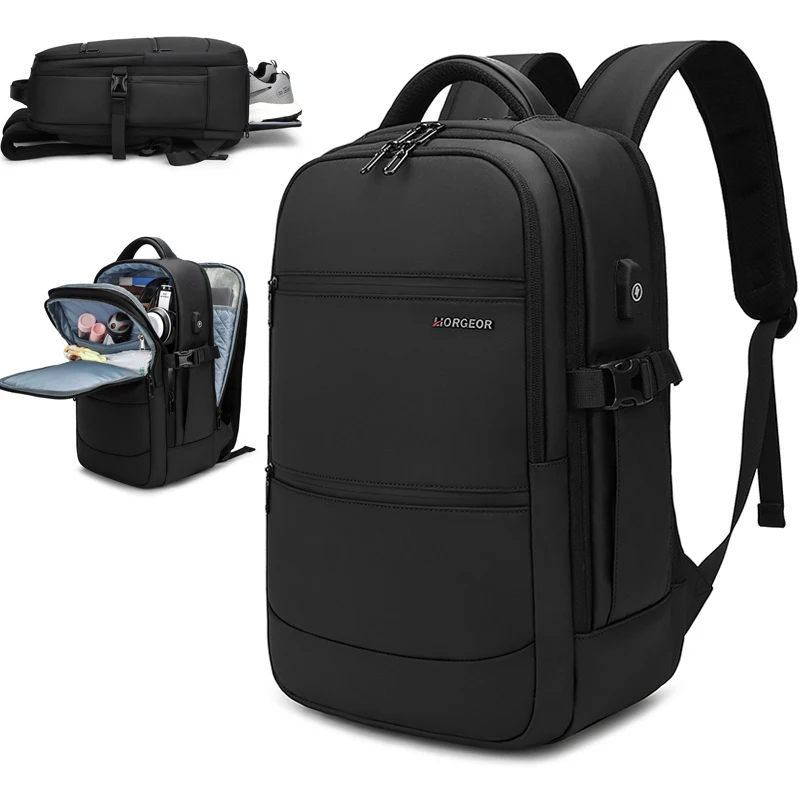 Large Capacity Business Trip Backpack Men Outdoor Waterproof 15.6 Inch Business Laptop Backpack for Men With Shoe Compartment
Large Capacity Business Trip Backpack Men Outdoor Waterproof 15.6 Inch Business Laptop Backpack for Men With Shoe Compartment