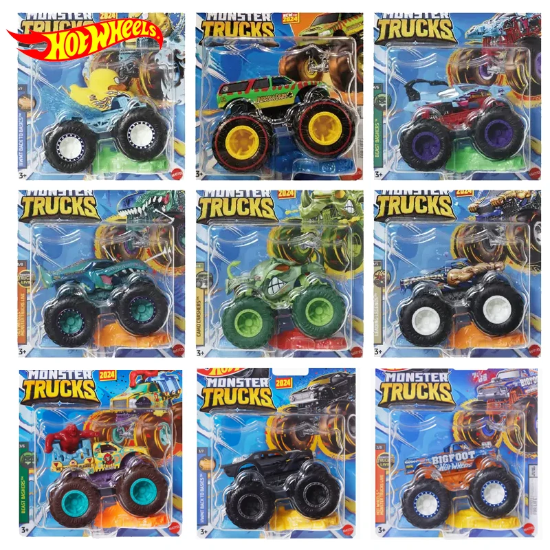 

Машинка монстр-Трак с колесами для мальчиков, официальная игрушка, утиный рулон, Mega Wrex, для парка Юрского периода, большой Скорпион, модель автомобиля, подарок на день рождения