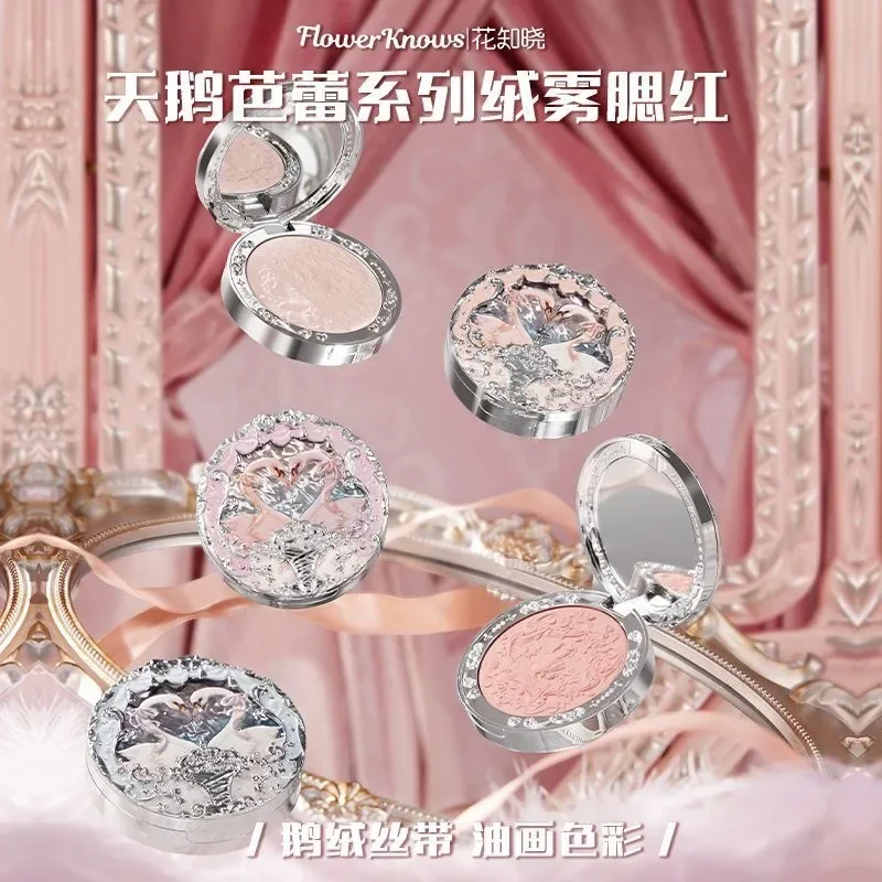 Flower Knows Swan Ballet Series Swan Embossed Blush 5g Lasting Natural Waterproof Blush Cosmetic
Flower Knows Swan Ballet Series Swan Embossed Blush 5g Lasting Natural Waterproof Blush Cosmetic