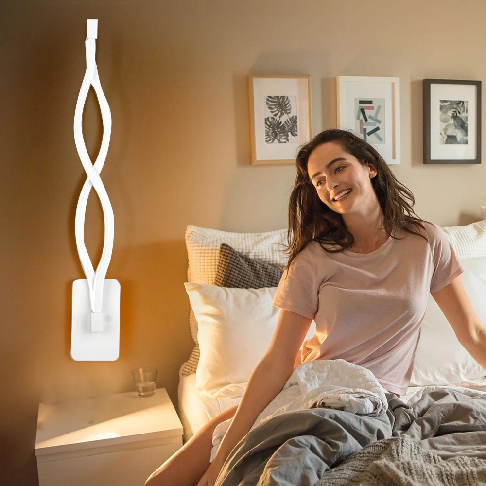 Modern Minimalist Wall Lamps Living Room Bedroom Bedside Luster AC90V-260V LED Indoor Black White Lamp Aisle Lighting Decoration
Modern Minimalist Wall Lamps Living Room Bedroom Bedside Luster AC90V-260V LED Indoor Black White Lamp Aisle Lighting Decoration