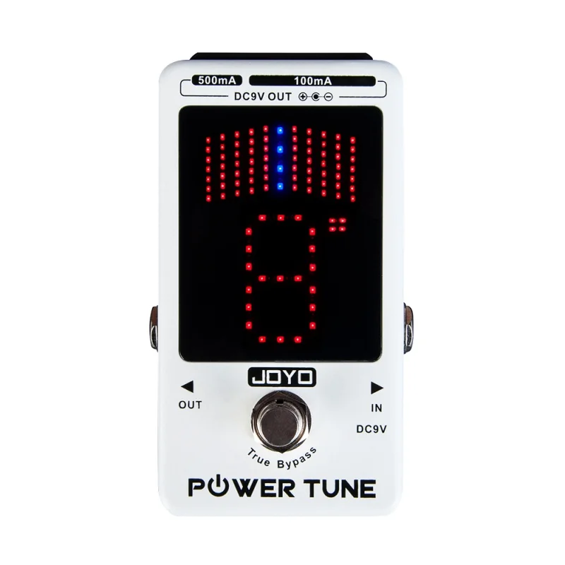 JOYO JF-18R Guitar Pedal Tuner Power Tune Tuner Pedal 2 in 1 Guitar Power Supply and Tuner True Bypass Musical Instrument Parts
JOYO JF-18R Guitar Pedal Tuner Power Tune Tuner Pedal 2 in 1 Guitar Power Supply and Tuner True Bypass Musical Instrument Parts