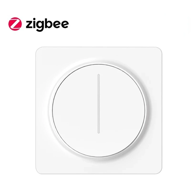 zigbee/WiFiDimmer switch wall dimmer knob type Switch electrodeless light European standard smart panel
zigbee/WiFiDimmer switch wall dimmer knob type Switch electrodeless light European standard smart panel