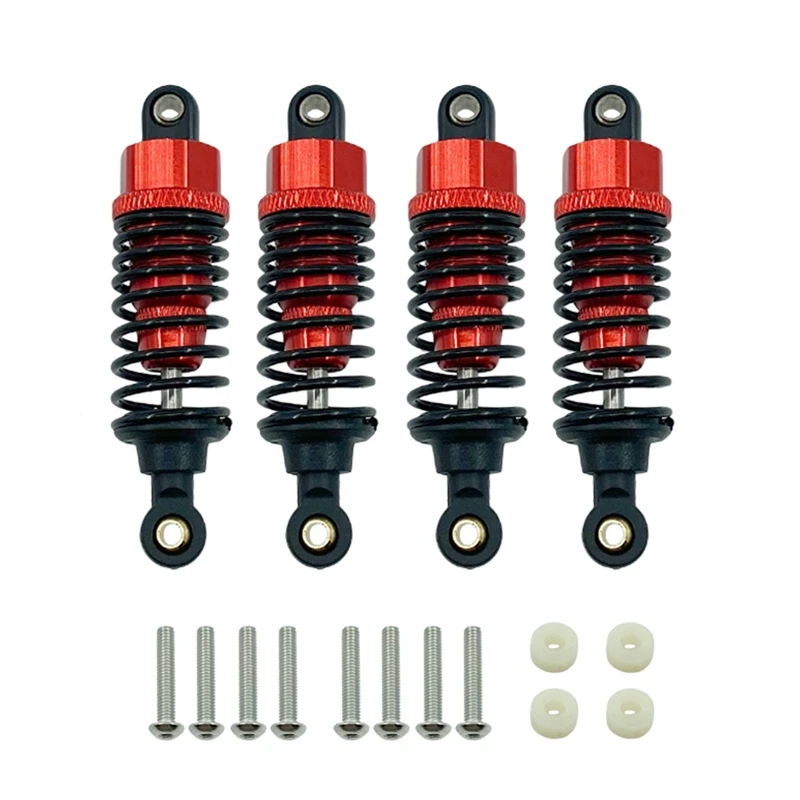 8Pcs Aluminum Alloy Shock Absorbers Damper Set For Tamiya TT-01 TT01 TT-02 TT02 1/10 RC Car Upgrade Parts,Red
8Pcs Aluminum Alloy Shock Absorbers Damper Set For Tamiya TT-01 TT01 TT-02 TT02 1/10 RC Car Upgrade Parts,Red