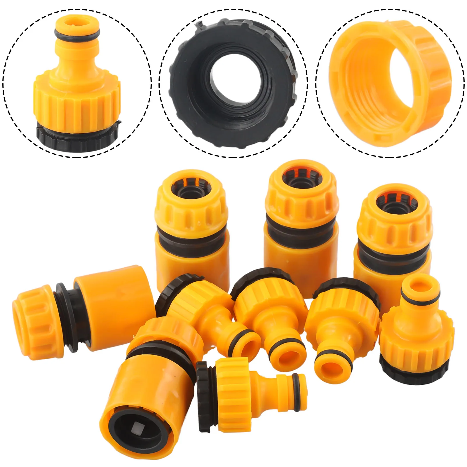 Professional Pipe Connector Replcaement Tap Tool Universal 10pcs Connector Garden Indoor Kitchen 3/4 & 1/2 Inch
Professional Pipe Connector Replcaement Tap Tool Universal 10pcs Connector Garden Indoor Kitchen 3/4 & 1/2 Inch