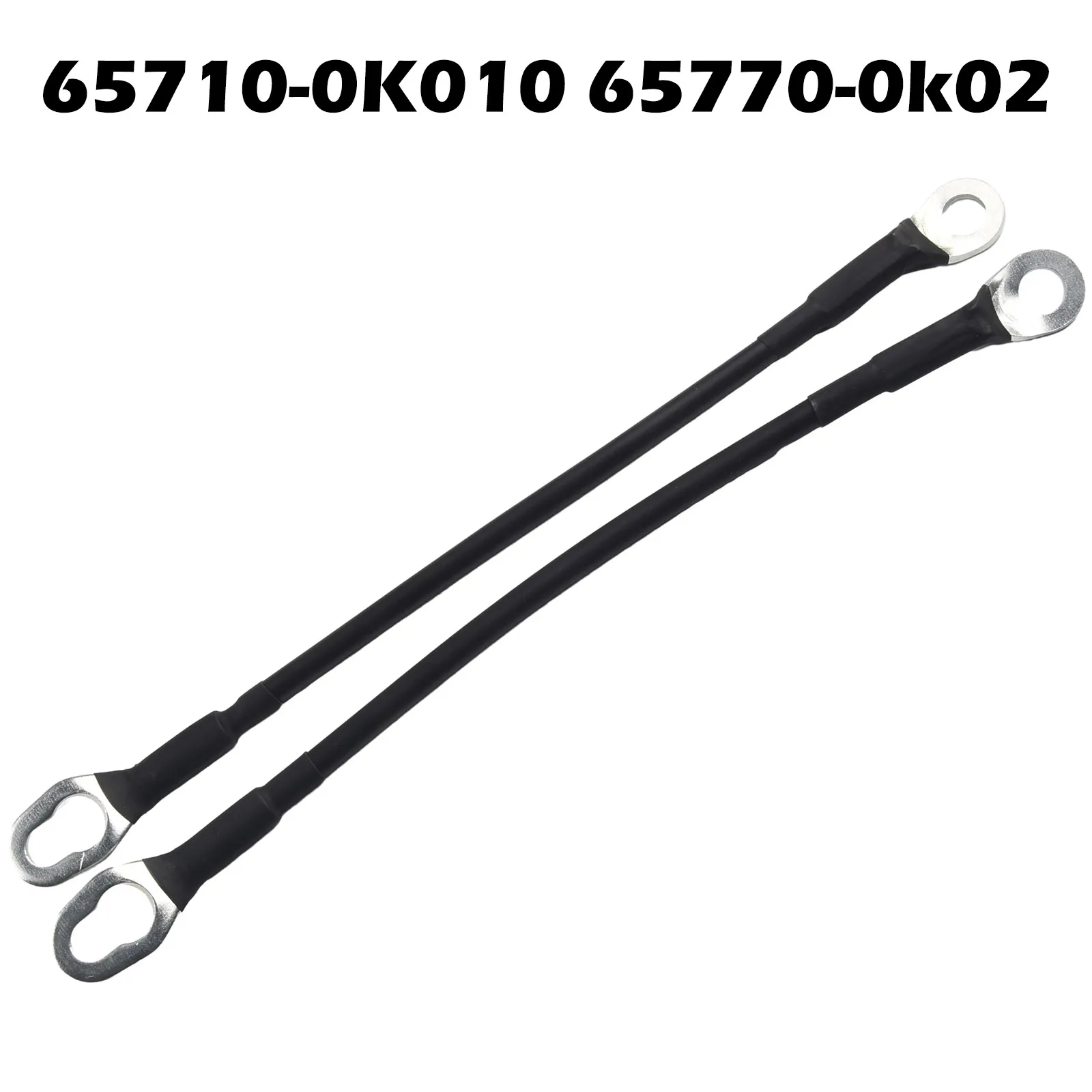 2pcs Black Rear Tail Gate Wires Trunk Pull Wire(left & Right) Fit For Toyota Vigo 2005-2015 #65770--0k010/ 65770--0k020
2pcs Black Rear Tail Gate Wires Trunk Pull Wire(left & Right) Fit For Toyota Vigo 2005-2015 #65770--0k010/ 65770--0k020