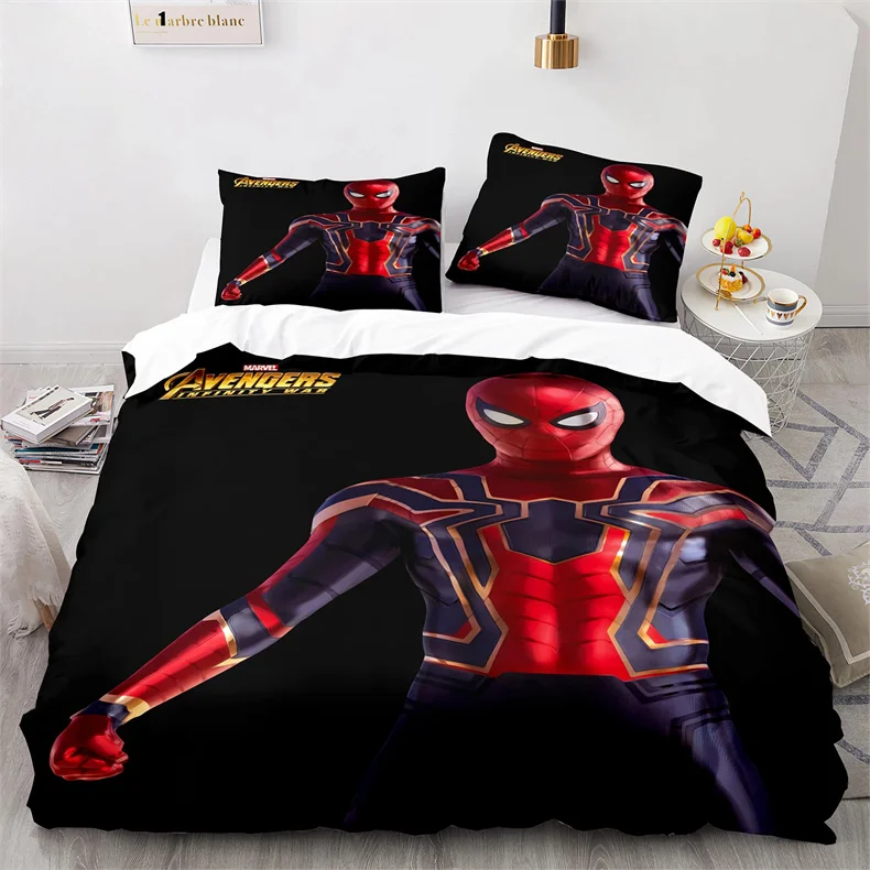 Spiderman Duvet Cover Bedding Quilt 3Piece Set 3D Printed Children Bedding Set King Size Kids Boy Gift Decorate Bedroom Comfort
Spiderman Duvet Cover Bedding Quilt 3Piece Set 3D Printed Children Bedding Set King Size Kids Boy Gift Decorate Bedroom Comfort
