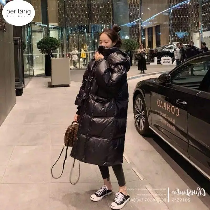 Winter Warm Leather Parkas Women Fashion Straight Loose Pockets Coats Women Elegant Long Cotton Jackets Female Ladies
Winter Warm Leather Parkas Women Fashion Straight Loose Pockets Coats Women Elegant Long Cotton Jackets Female Ladies