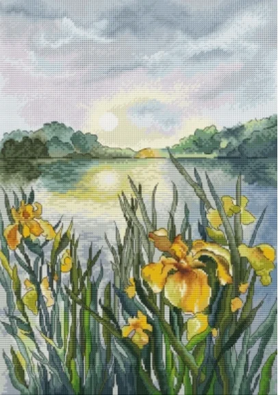 Cross Stitch Embroidery Threads Kit, Embroidery Set, Christmas, Early Morning, Southside, Iris 37-47
Cross Stitch Embroidery Threads Kit, Embroidery Set, Christmas, Early Morning, Southside, Iris 37-47