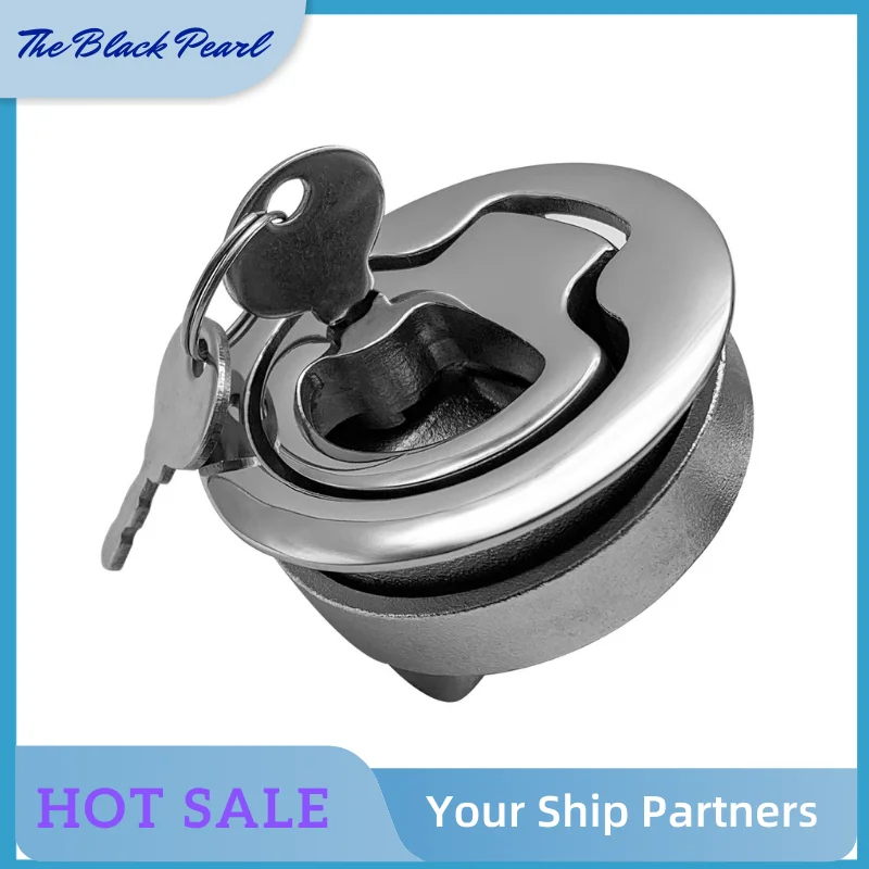 Cabin Hatch Security: Keyed Lock Flush Pull Latches for Your Boat - Stainless Steel 2-inch Marine Hatch Latches 1pcs
Cabin Hatch Security: Keyed Lock Flush Pull Latches for Your Boat - Stainless Steel 2-inch Marine Hatch Latches 1pcs