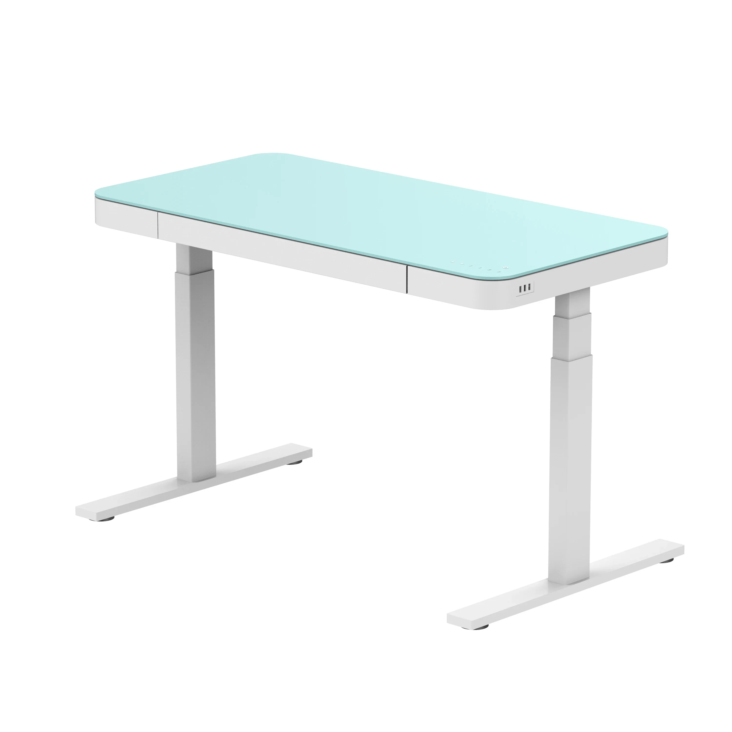 Standing Table Single Motor Electric Height Adjustable Glass Table Adjustable Computer Standing Desk
Standing Table Single Motor Electric Height Adjustable Glass Table Adjustable Computer Standing Desk