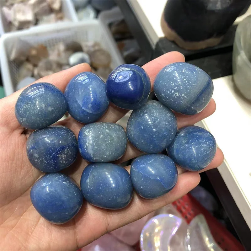 Blue Aventurine Polished Gemstones Tumbled Stones Natutal Quartz Crystal Healing Reiki Gems Home Decoration
Blue Aventurine Polished Gemstones Tumbled Stones Natutal Quartz Crystal Healing Reiki Gems Home Decoration