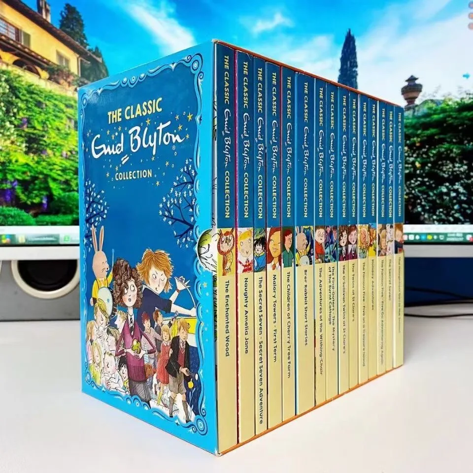 

15 Books The Classic Enid Blyton Collection Reading Book Young-Adult Novel book sets in english english books for children