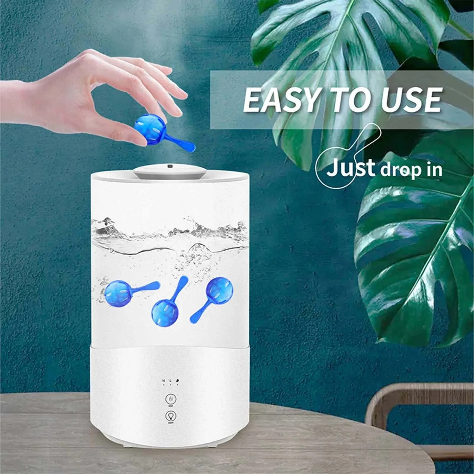 

10pcs Humidifier Cleaner Replacement Demineralization Cartridge For Humidifiers Steam White Dust Fish Tank Cleaning Tools