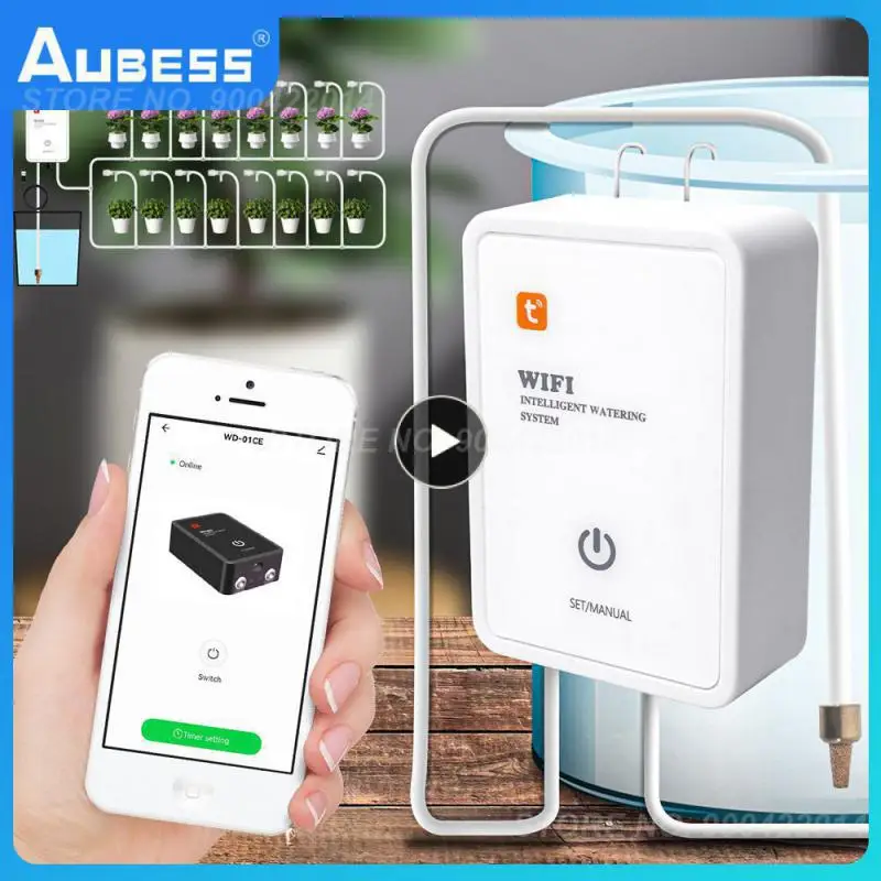 Tuya Smart Wifi Garden Control Watering Device Automatic Automatic Water Drip Irrigation Watering System Wifi Garden Control
Tuya Smart Wifi Garden Control Watering Device Automatic Automatic Water Drip Irrigation Watering System Wifi Garden Control