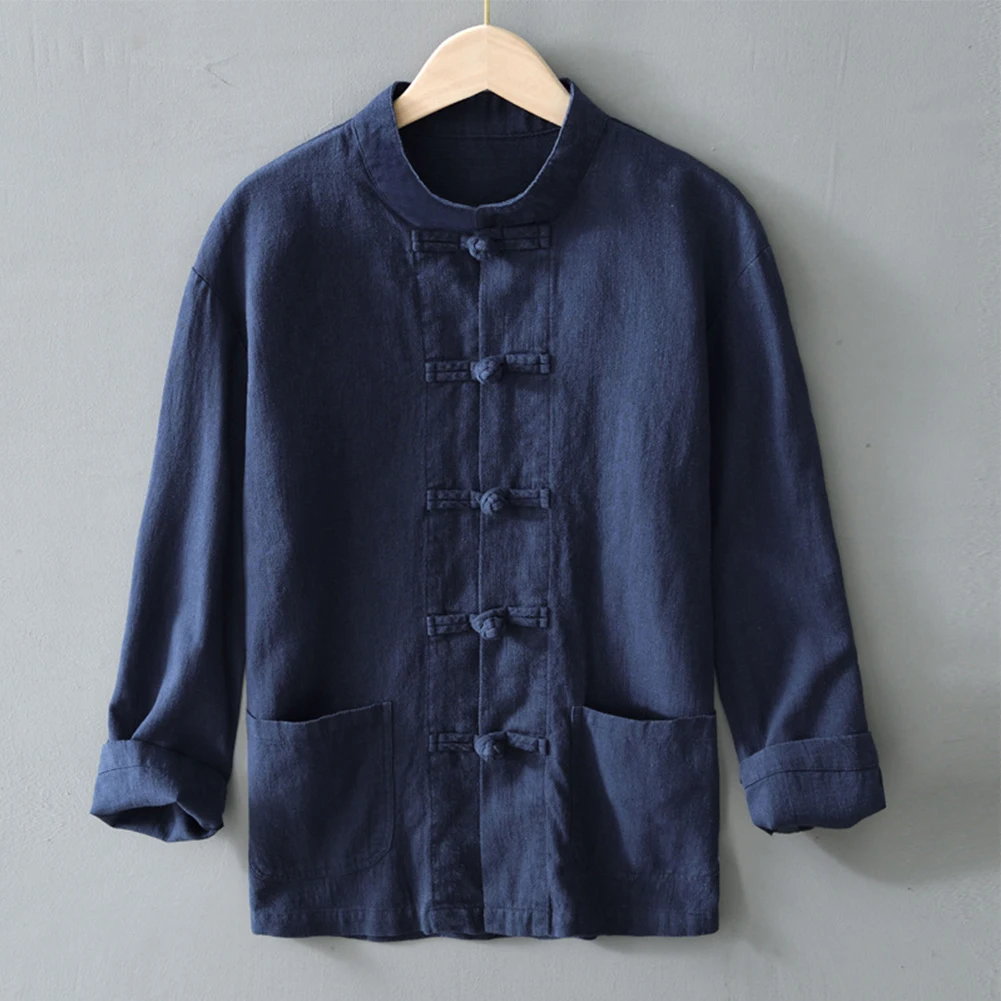 Tops Men T-shirts Plus Size Shirts Solid Color Tai Chi Autumn Blouse Tops Bodybuilding Traditional Leisure Comfy
Tops Men T-shirts Plus Size Shirts Solid Color Tai Chi Autumn Blouse Tops Bodybuilding Traditional Leisure Comfy
