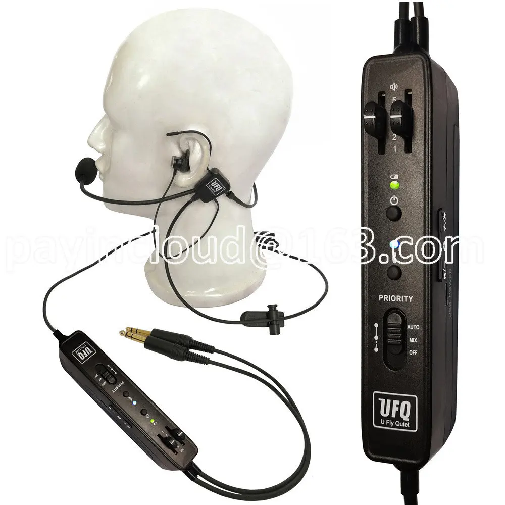 Active Noise Reduction in-Ear Pilot Airline Headphones Ufq L2 Bluetooth Version New
Active Noise Reduction in-Ear Pilot Airline Headphones Ufq L2 Bluetooth Version New