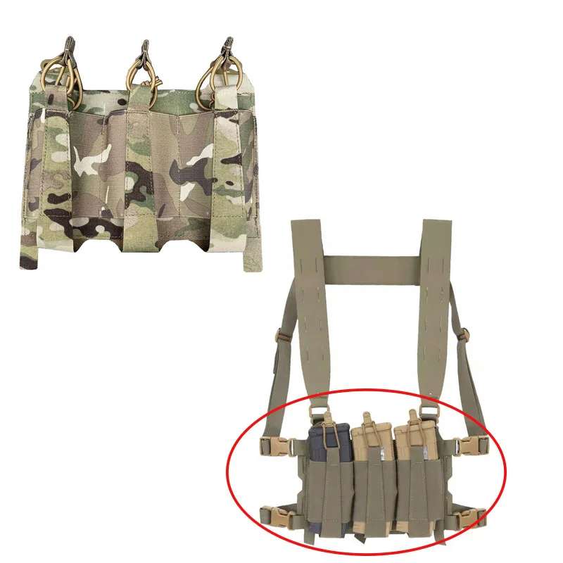 Tactical Outdoor Chest Hanging Front FLap Elastic Laser Triple Replacement Panel Magazine Pouch For Hunting Militray Acessories
Tactical Outdoor Chest Hanging Front FLap Elastic Laser Triple Replacement Panel Magazine Pouch For Hunting Militray Acessories