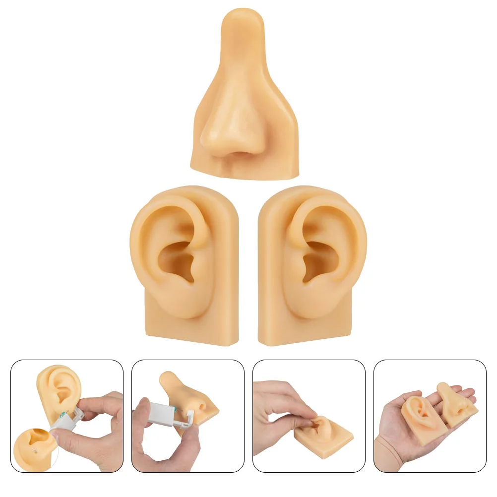 Puncture Practice Model Mannequin Piercing Ear for Silicone Body Parts Silica Gel
Puncture Practice Model Mannequin Piercing Ear for Silicone Body Parts Silica Gel