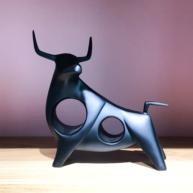 

Cow Ornaments Simple Furnishings Hallway Crafts Living Room Animal Creative Home Bedroom Study Desktop Soft Decoration