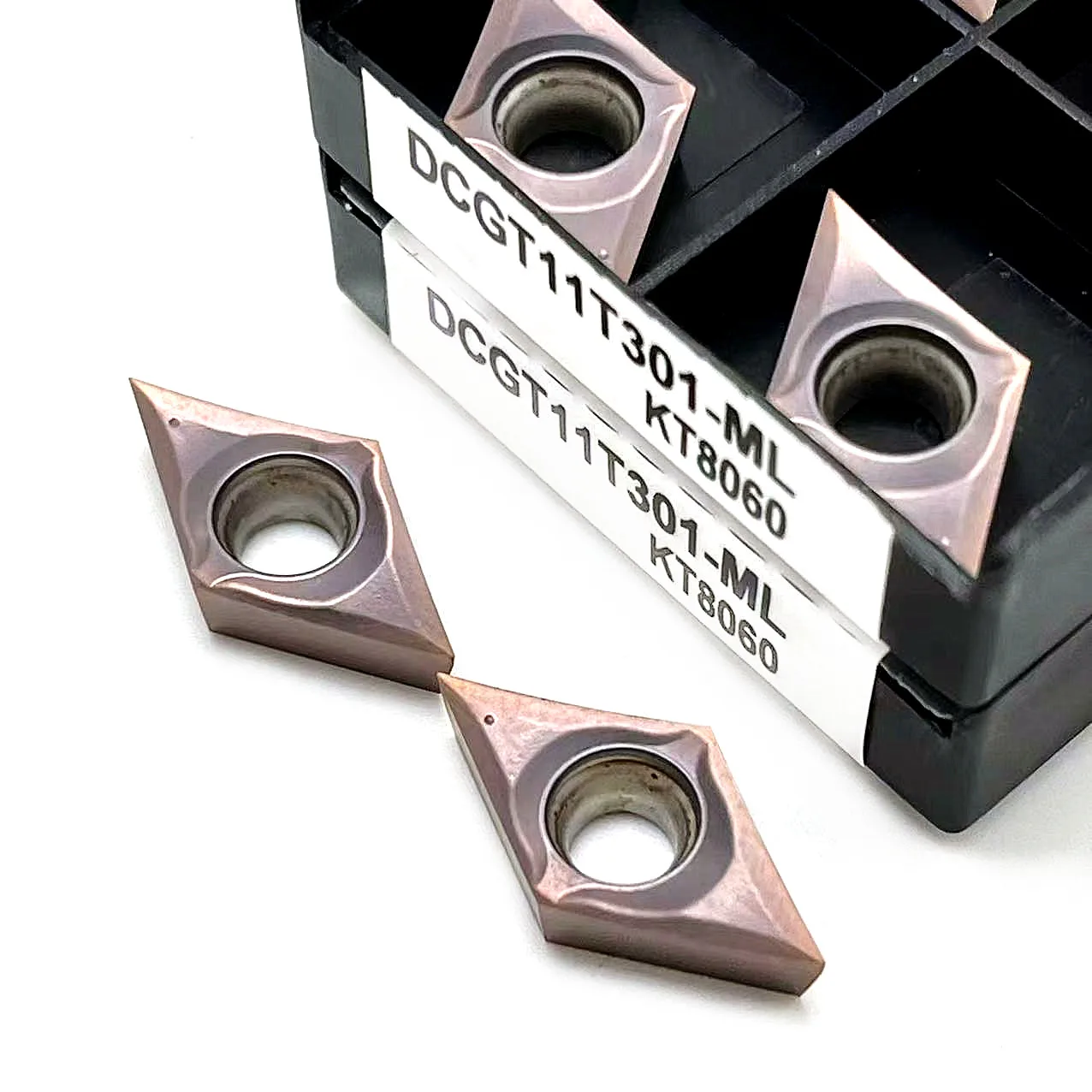 DCGT11T304 ML KT8060 Aluminum Insert Cutting Tool turning tool carbide wood turning tools CNC lathe tool DCGT11T302 turning inse
DCGT11T304 ML KT8060 Aluminum Insert Cutting Tool turning tool carbide wood turning tools CNC lathe tool DCGT11T302 turning inse
