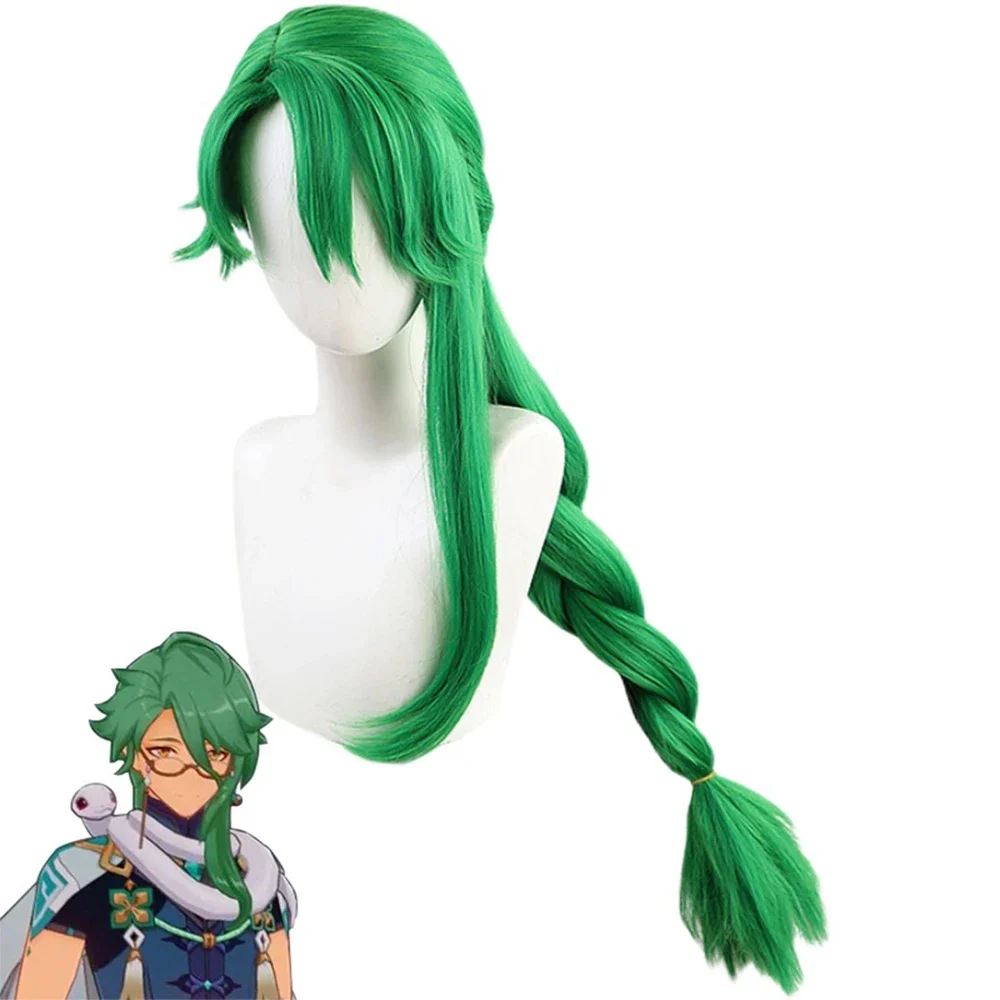 Game Genshin Impact Cosplay baizhu Wig Green wig for Halloween Christmas Party Masquerade Anime Shows Cosplay performance
Game Genshin Impact Cosplay baizhu Wig Green wig for Halloween Christmas Party Masquerade Anime Shows Cosplay performance