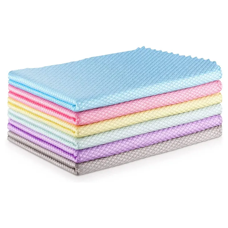 5pcs Microfiber Glass Polishing Rags Fish Scale Cloth Cleaning Towel For Kitchen Windows Car Mirrors Wiping Home Tools Towel
5pcs Microfiber Glass Polishing Rags Fish Scale Cloth Cleaning Towel For Kitchen Windows Car Mirrors Wiping Home Tools Towel