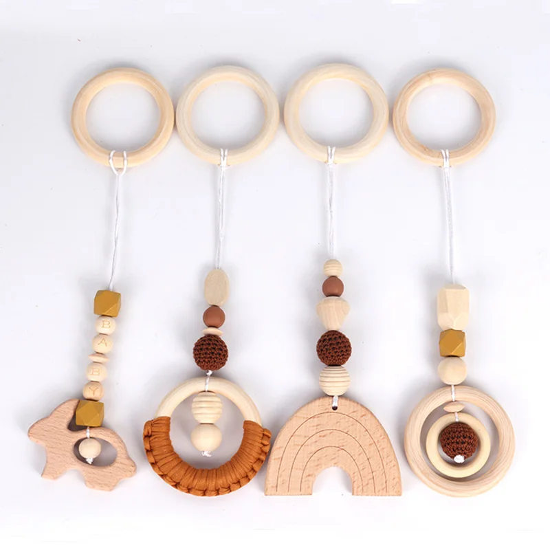4pcs/Lot Baby Pacifiers Toddler Cotton Thread Wooden Beads Teething Chain Infant Gym Rack Hangings Decor Dummy Clips Holder
4pcs/Lot Baby Pacifiers Toddler Cotton Thread Wooden Beads Teething Chain Infant Gym Rack Hangings Decor Dummy Clips Holder