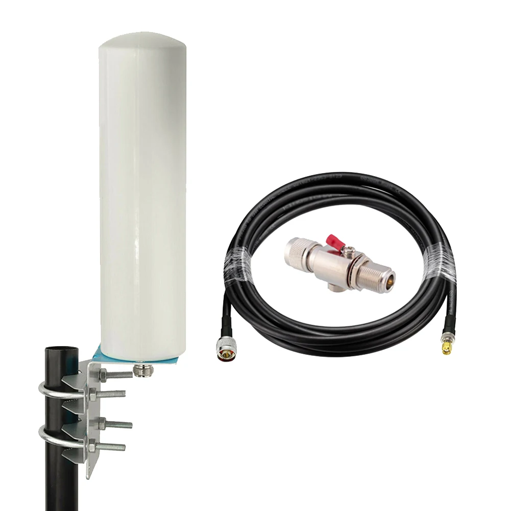 6dBi 860-930MHz Helium RAK Miner Omnidirectional Antenna N-J Connector 10ft Low Signal Loss Cable For Syncrobit Bobcat Nebra
6dBi 860-930MHz Helium RAK Miner Omnidirectional Antenna N-J Connector 10ft Low Signal Loss Cable For Syncrobit Bobcat Nebra