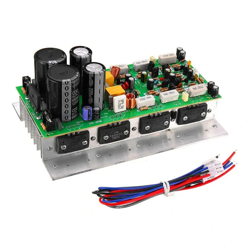 For Sanken1494/3858 Power Amplifier Board 450W+450W Dual Stereo Channel AMP Mono 800W Audio Amplifier Board AC24-36V
For Sanken1494/3858 Power Amplifier Board 450W+450W Dual Stereo Channel AMP Mono 800W Audio Amplifier Board AC24-36V