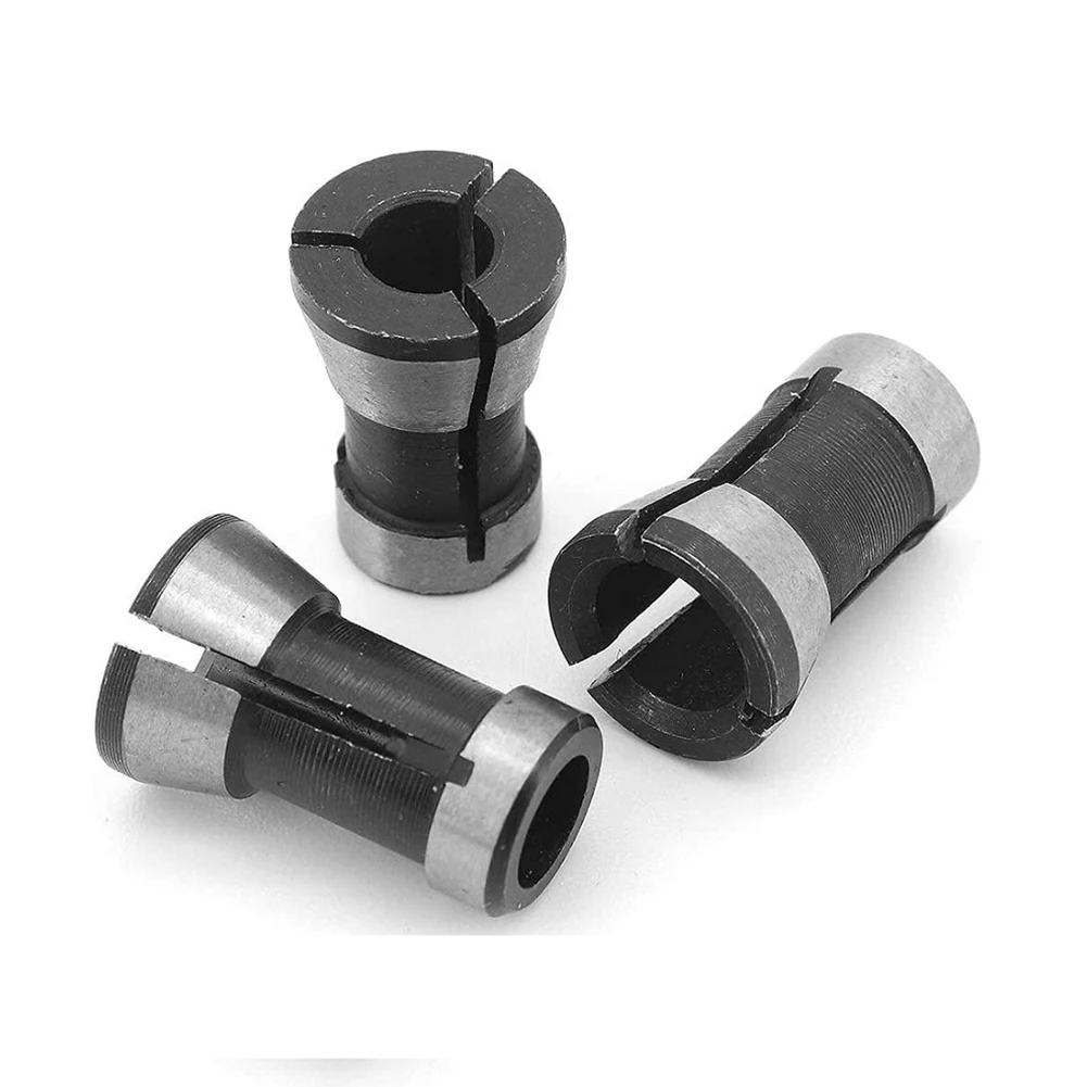 For Trimming Engraving Machine Collet Adapter Bit Collet 6 Pieces Black And Silver Carbon Steel Chuck 6/6.35/8mm
For Trimming Engraving Machine Collet Adapter Bit Collet 6 Pieces Black And Silver Carbon Steel Chuck 6/6.35/8mm