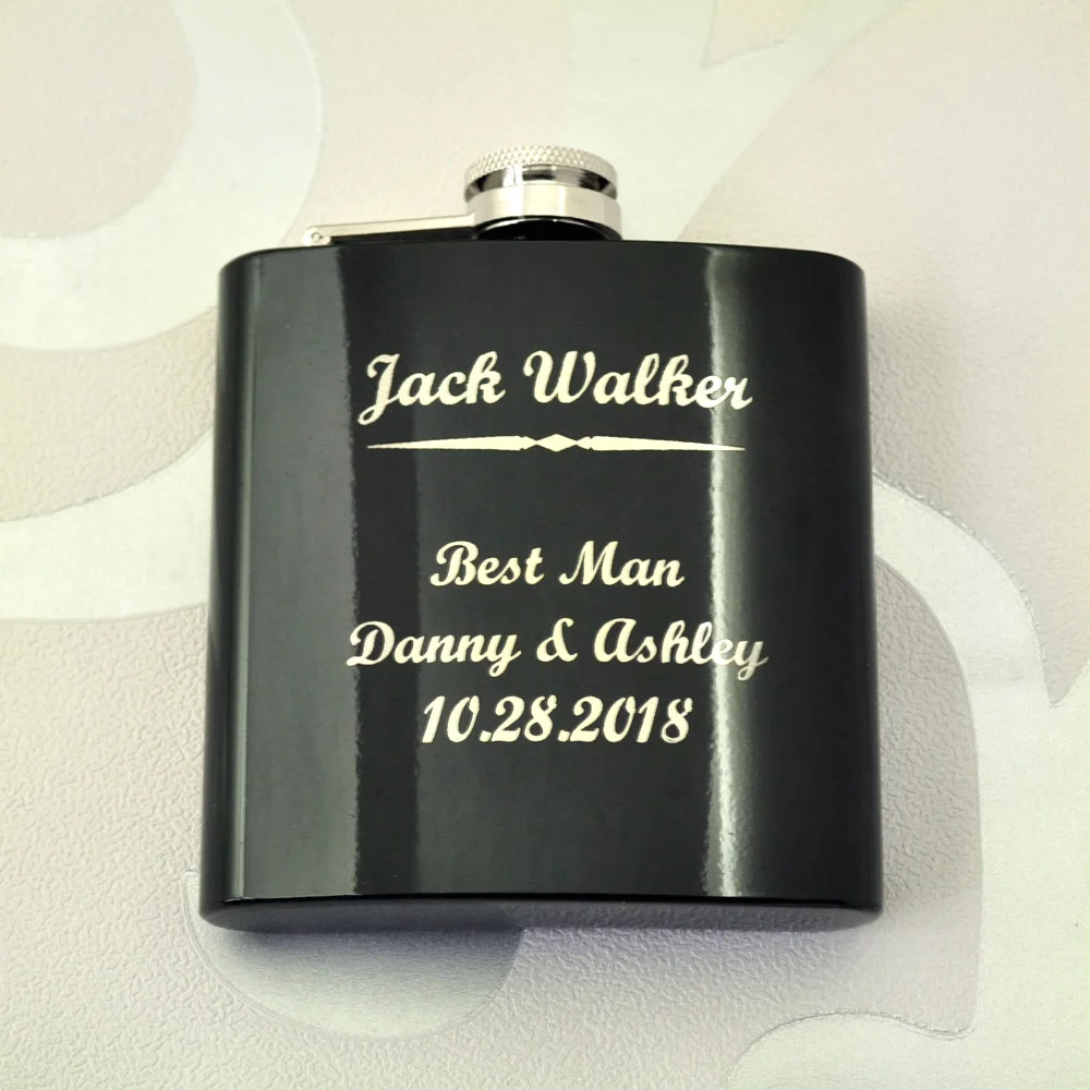 Personalized Hip Flask Customized Wedding Flask Groom Groomsman Stainless Steel Portable Flasks Wedding Favors Gift for Guest
Personalized Hip Flask Customized Wedding Flask Groom Groomsman Stainless Steel Portable Flasks Wedding Favors Gift for Guest