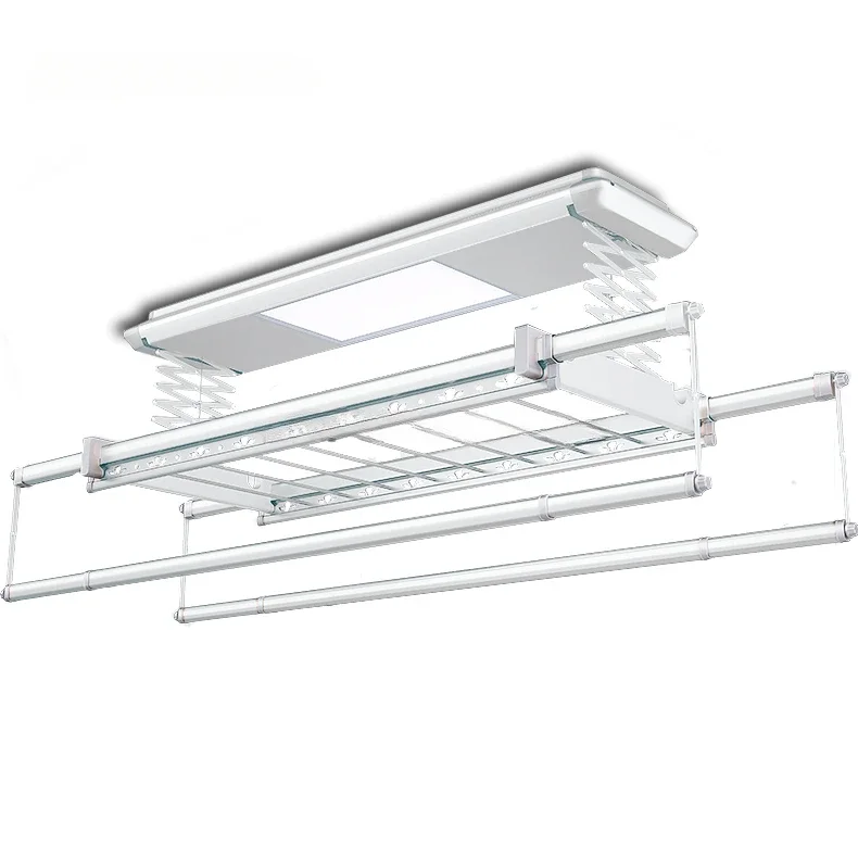 Smart Remote Controlling Lifting Ceiling Laundry Drying Rack Electric Automatic Folding Hanger Drying Clothes Rack
Smart Remote Controlling Lifting Ceiling Laundry Drying Rack Electric Automatic Folding Hanger Drying Clothes Rack