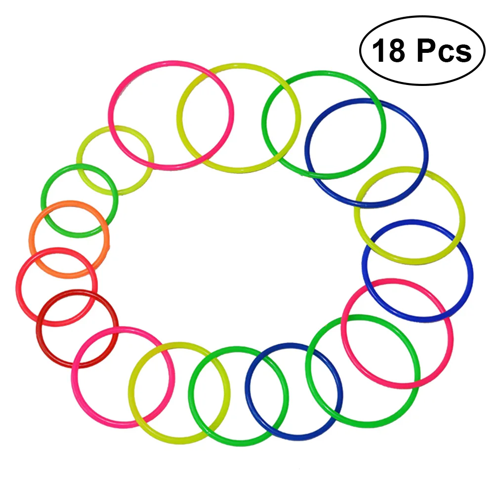 Plastic Toss Rings Kids Ring Toss Game for Carnival Garden Backyard Outdoor Games (Random Color)
Plastic Toss Rings Kids Ring Toss Game for Carnival Garden Backyard Outdoor Games (Random Color)