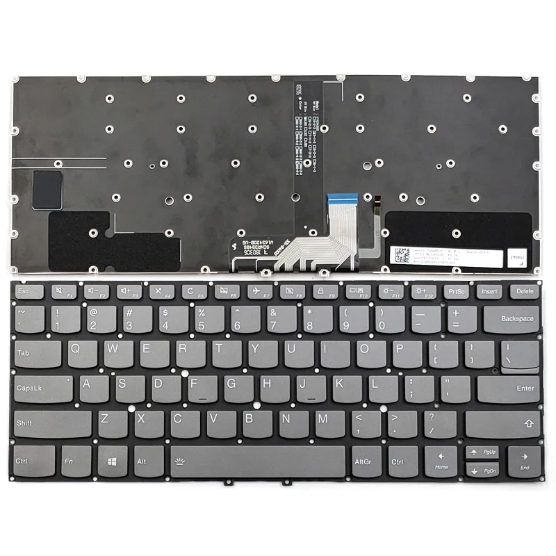 

Новая английская русская Русская клавиатура для Lenovo Yoga C930-13 930-13IKB C930-13IKB Yoga 7 Pro-13IKB PD4VB-BRA с подсветкой