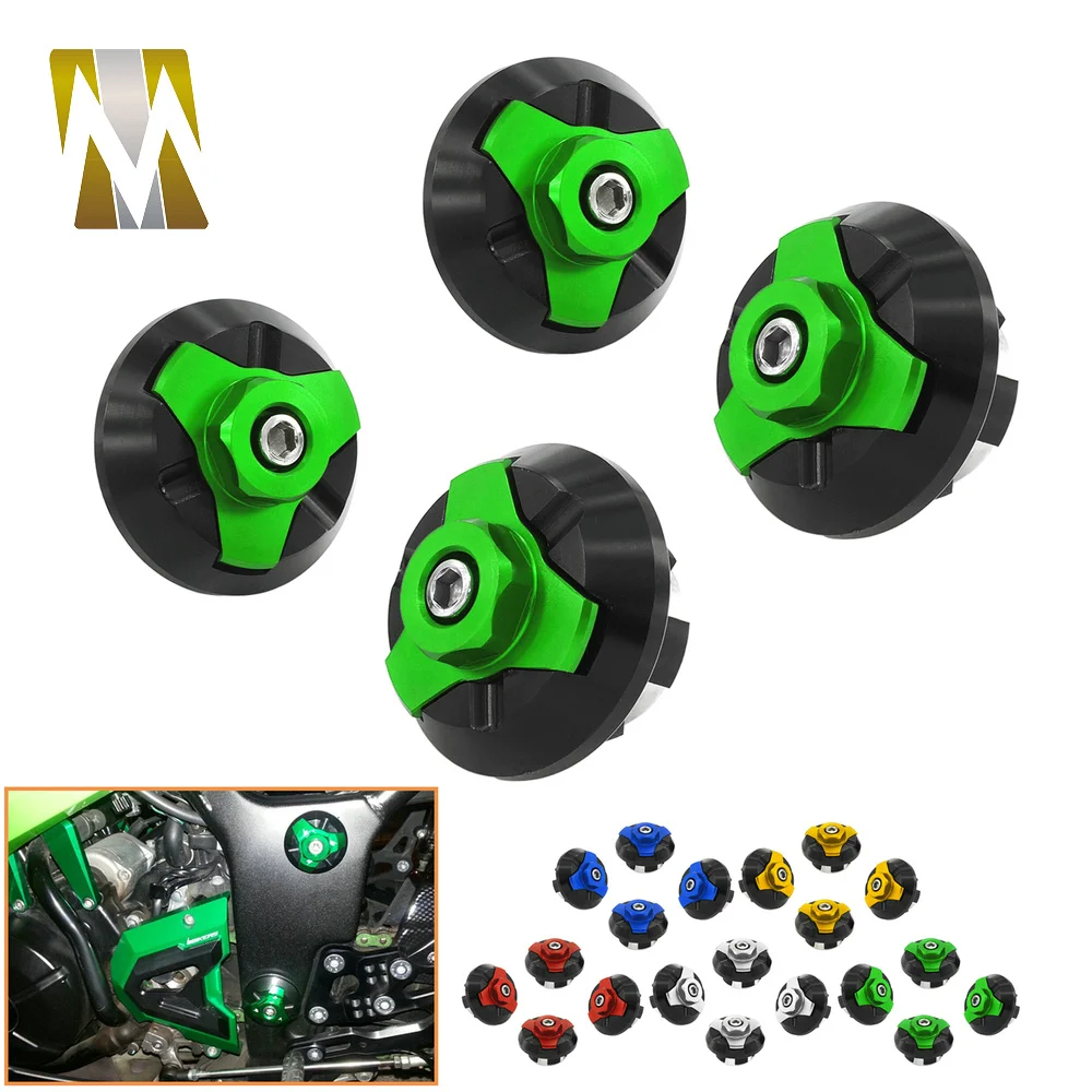 Motorcycle Frame Hole Screws Cover For Kawasaki NInja 250 300 NINJA300 Z250 Z300 2014 2015 2016 4PCS Front Drive Stand Screws
Motorcycle Frame Hole Screws Cover For Kawasaki NInja 250 300 NINJA300 Z250 Z300 2014 2015 2016 4PCS Front Drive Stand Screws