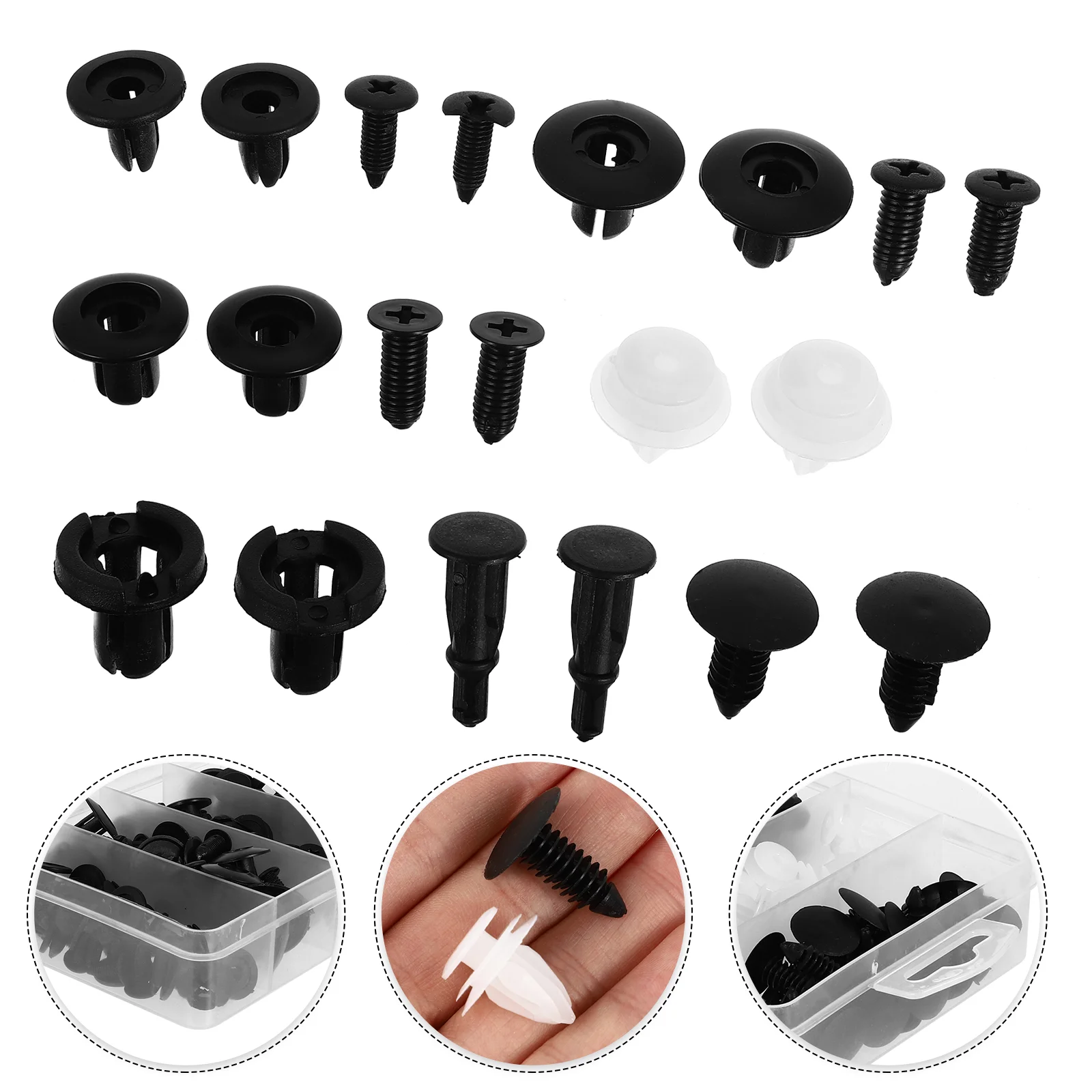 100 Pcs Buckle Vehicle Bumper Clips Door Panel Car Push Retainer Plastic Fastener Trim
100 Pcs Buckle Vehicle Bumper Clips Door Panel Car Push Retainer Plastic Fastener Trim