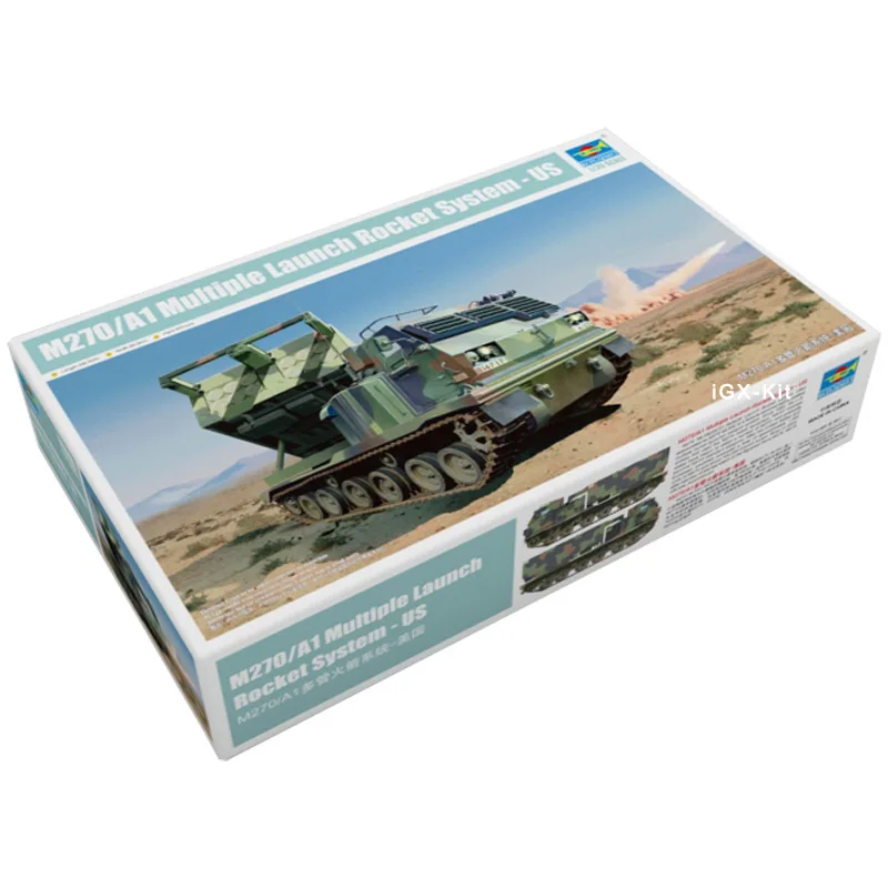 Trumpeter 01049 1/35 US M270 A1 Multiple Launch Rocket System Military Vehicle Gift Toy Plastic Assembly Building Model Kit
Trumpeter 01049 1/35 US M270 A1 Multiple Launch Rocket System Military Vehicle Gift Toy Plastic Assembly Building Model Kit